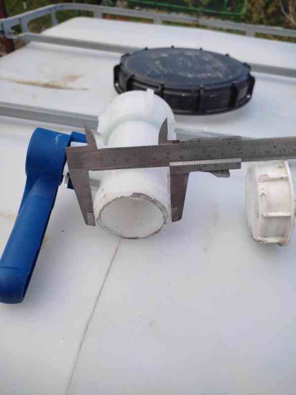 IBC hlavní ventil DN50 / S60x6 cena 200,-Kč, Prostějov - foto 3