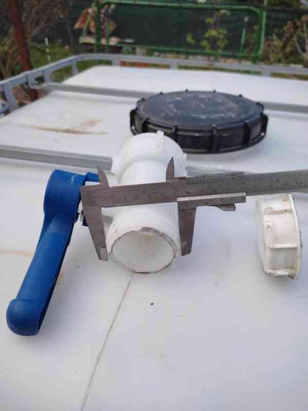 IBC hlavní ventil DN50 / S60x6 cena 200,-Kč, Prostějov - foto 11