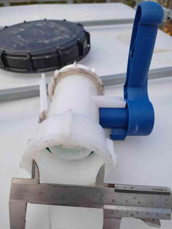 IBC hlavní ventil DN50 / S60x6 cena 200,-Kč, Prostějov - foto 1