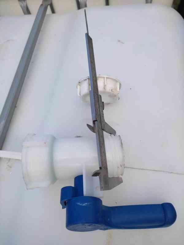 IBC hlavní ventil DN50 / S60x6 cena 200,-Kč, Prostějov - foto 9