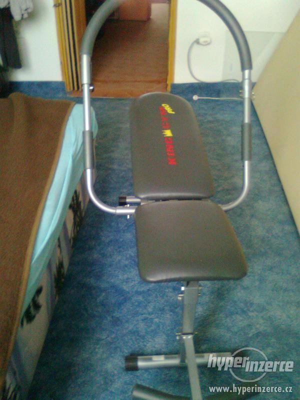 King Gym pro - posilovací stroj na břicho - foto 1
