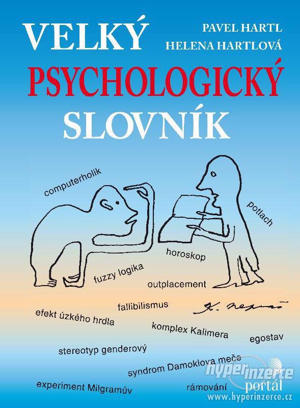 Velký psychologický slovník - Hartl, Hartlová (2010) + dárek - foto 1