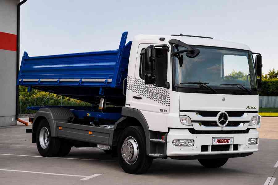 MERCEDES ATEGO 1518 - TŘÍSTRANNÝ S3 SKLÁPĚČ - VYKLÁPĚČ EU5 - foto 3