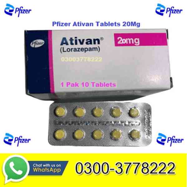 Ativan 20Mg Tablets In Pakistan- 03003778222  - foto 2