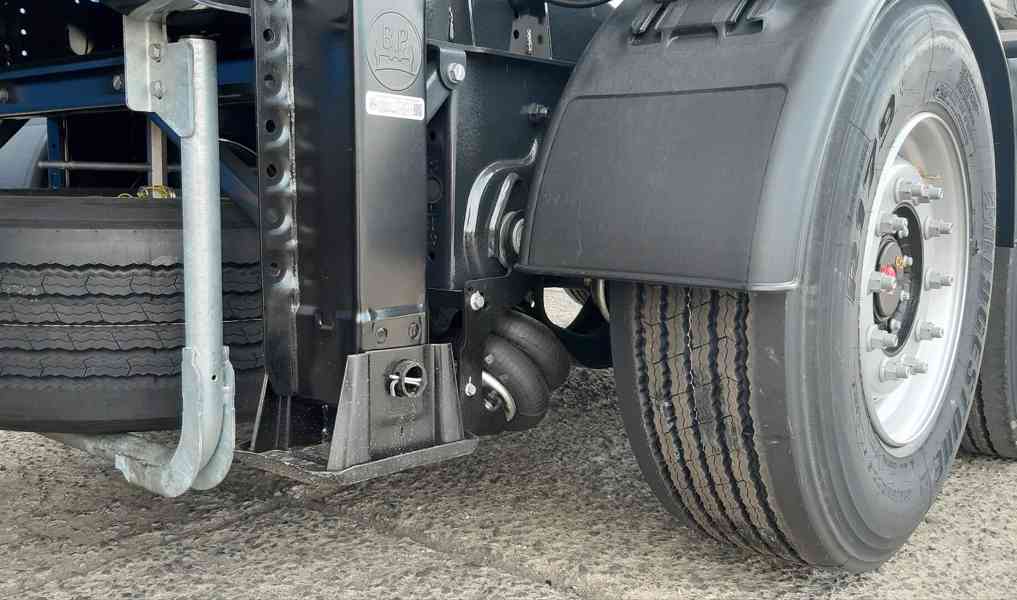 Sklápěcí návěs MEILLER 26 m3/2x ZVEDACÍ NÁPRAVY/BRZDA FINIŠE - foto 3