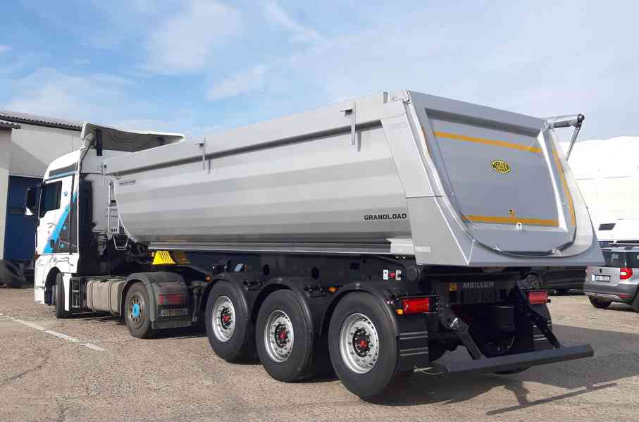 Sklápěcí návěs MEILLER 26 m3/2x ZVEDACÍ NÁPRAVY/BRZDA FINIŠE - foto 11