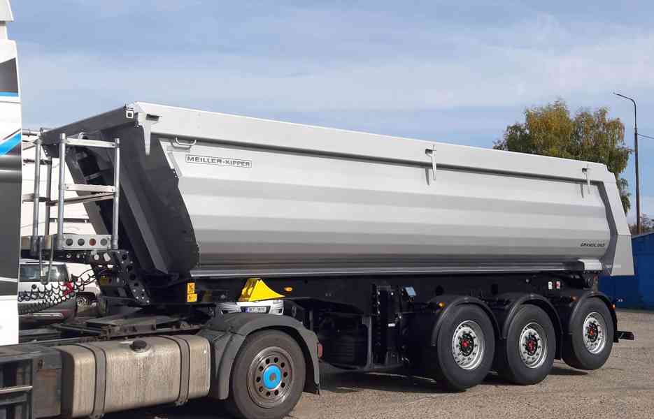 Sklápěcí návěs MEILLER 26 m3/2x ZVEDACÍ NÁPRAVY/BRZDA FINIŠE - foto 10