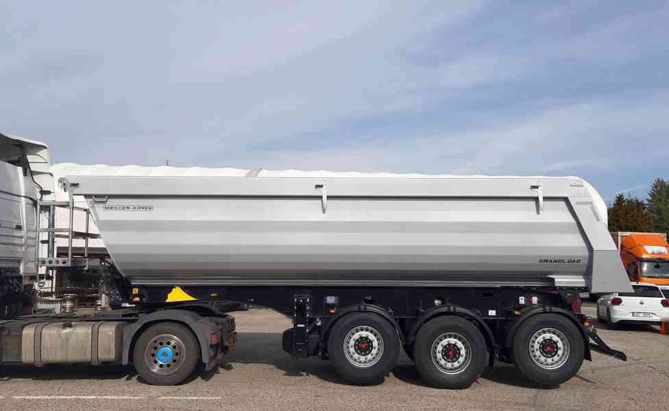 Sklápěcí návěs MEILLER 26 m3/2x ZVEDACÍ NÁPRAVY/BRZDA FINIŠE - foto 9