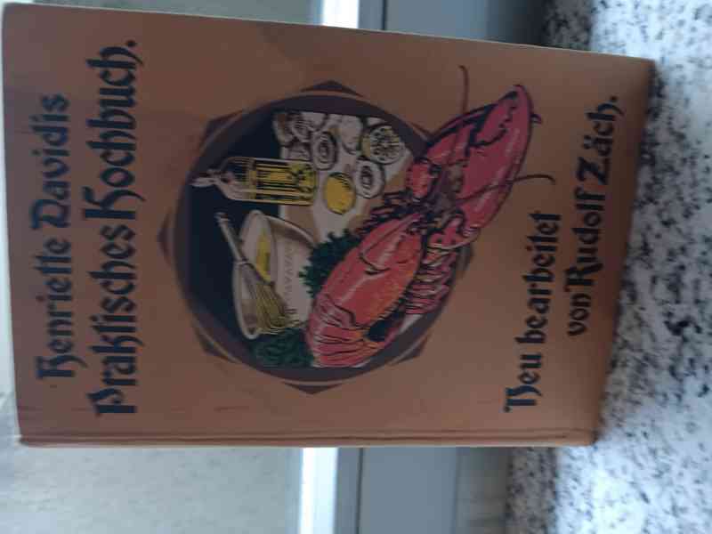  starozitna kucharka Praktisches Kochbuch Davidis - foto 2