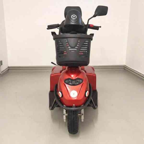 Elektrický tříkolový skútr pro seniory a ZTP  - foto 2