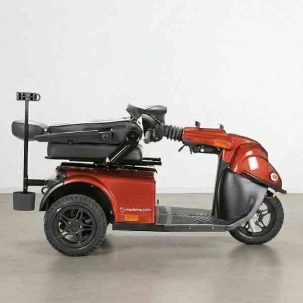 Elektrický tříkolový skútr pro seniory a ZTP  - foto 5