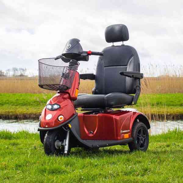 Elektrický tříkolový skútr pro seniory a ZTP  - foto 6