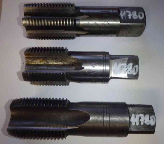 Závitník sadový M42x3 č.1,2,3   - foto 3