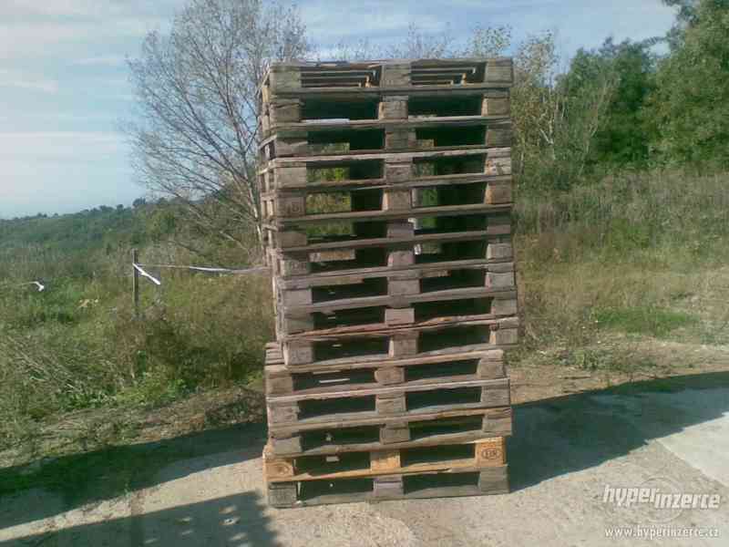 Prodej dřevěných palet z oběhu - foto 3