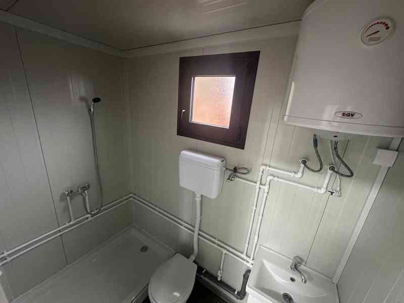 Obytný zahradní domek s koupelnou 6x2,4m, NOVÝ - foto 4