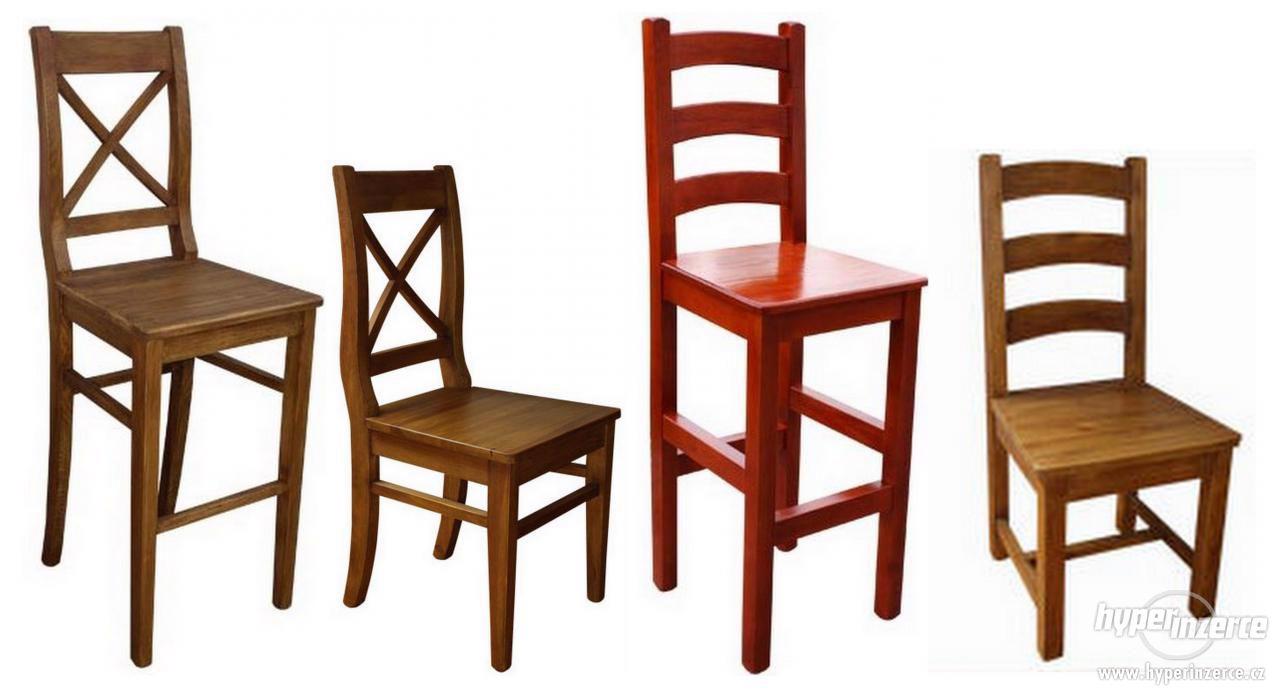 Drevene żidle/stoly/lavice do hospody-restaurace- levne!! - foto 1