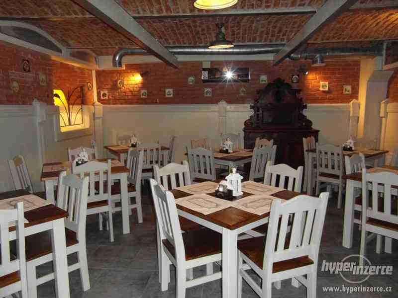 Drevene żidle/stoly/lavice do hospody-restaurace- levne!! - foto 12