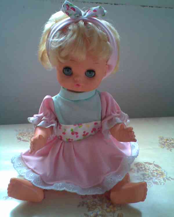 Retro mrkací panenky 7-30cm 22ks - foto 14