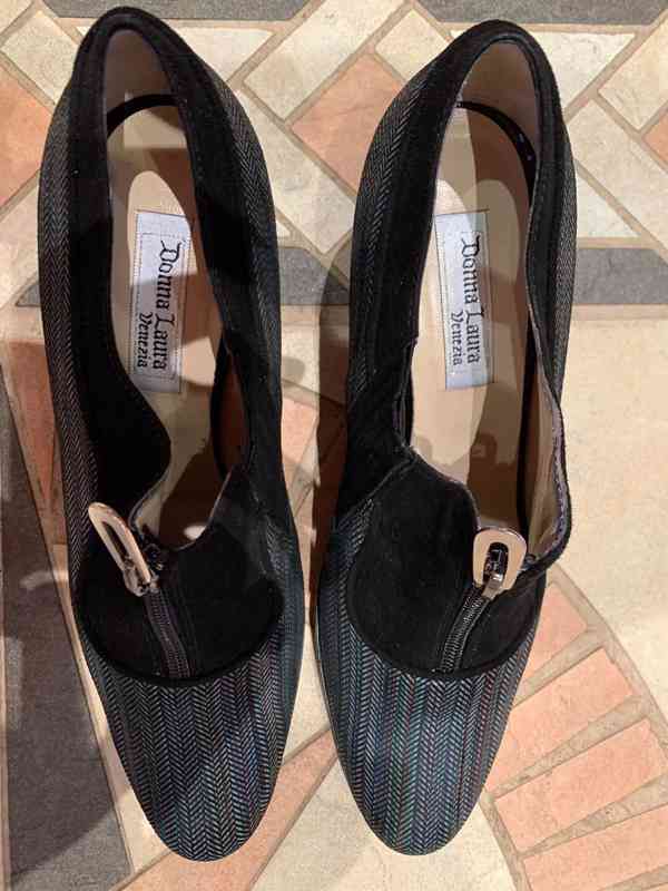 Nové dámské krásné celokožené jarní střevíce - foto 2