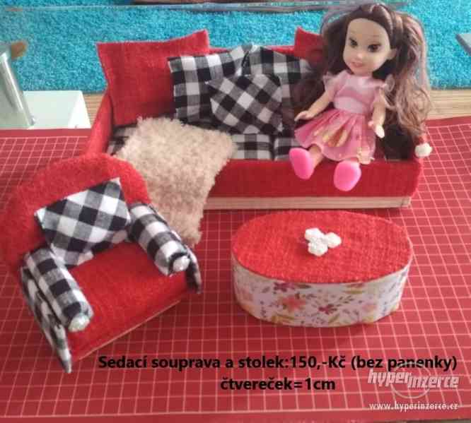 Nábytek pro panenky-domácí výroba - foto 4