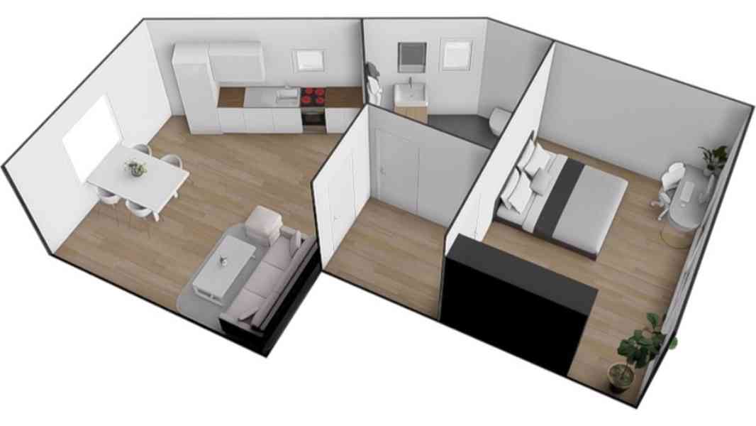 PRONÁJEM NOVOSTAVBY BYTU 2+KK S PARKOVACÍM STÁNÍM V BRNĚ - foto 16