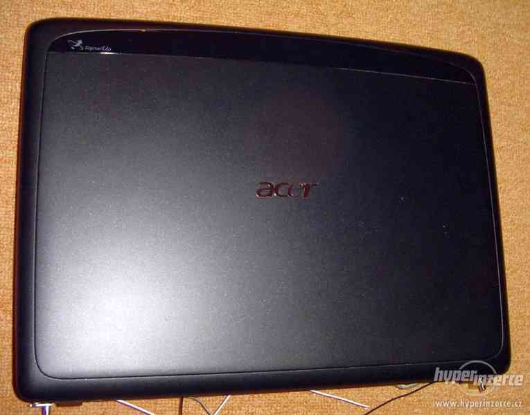 kompletní víko LCD monitoru notebooku Acer Aspire 7220 - foto 2