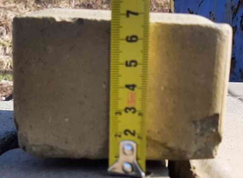 Dlažba betonová žlutá rozměry viz fotografie   - foto 4