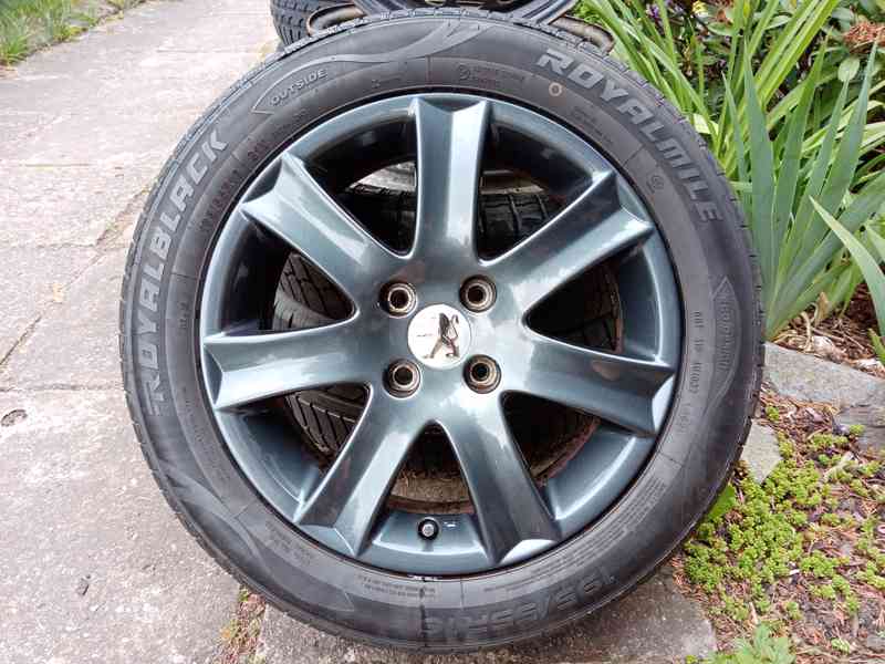 Obutá Alu kola 16ky 4x108 pneu 80% PEUGEOT CITROEN - dobírka - foto 2