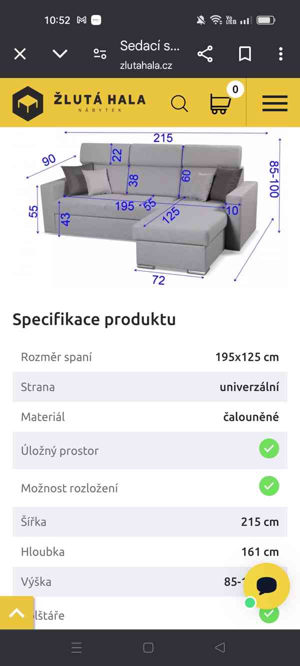 Sedací soupravu  - foto 2