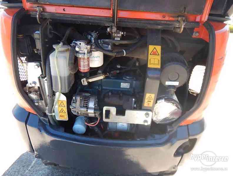 mini bagr Kubota KX018-4, rok 2015, jen 2713hodin - foto 17