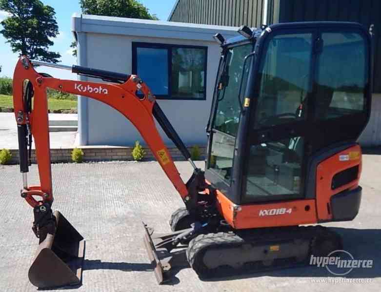 mini bagr Kubota KX018-4, rok 2015, jen 2713hodin - foto 21