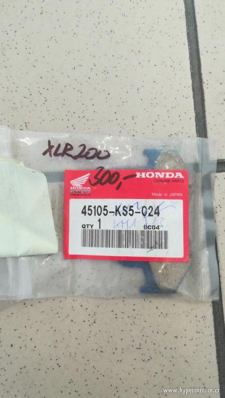 Brzdová destička Honda - foto 1
