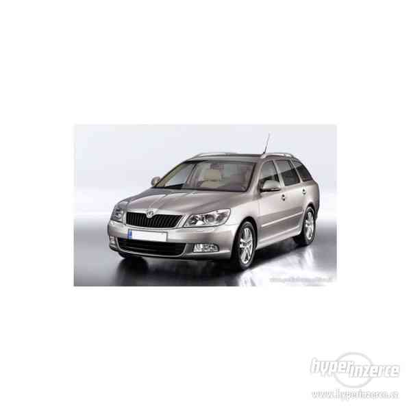 ŠKODA OCTAVIA 2 Facelift 11/2008-6/2013 predné číre kryty - foto 1