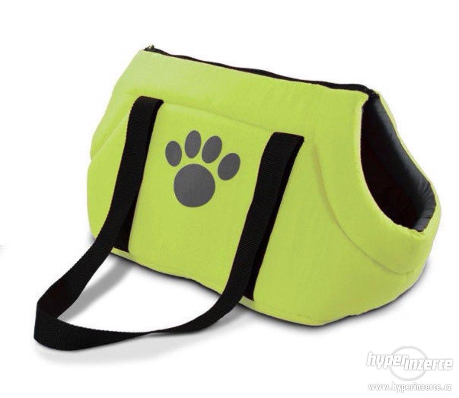 Lehká barevná taška na psa - s popruhem - foto 1