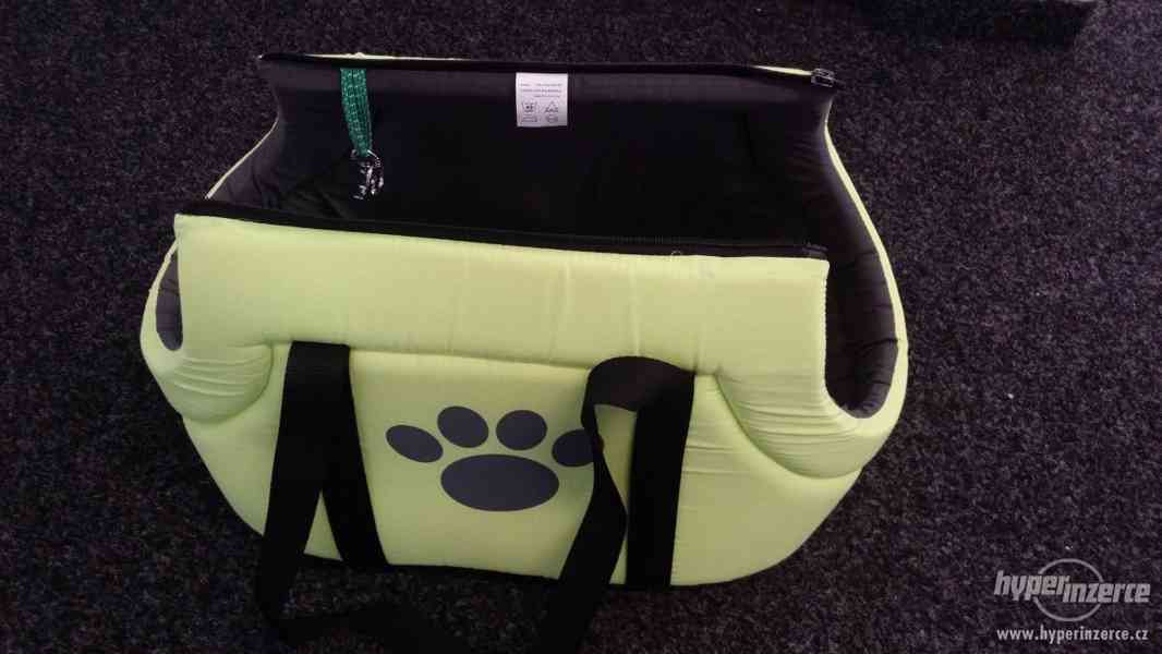Lehká barevná taška na psa - s popruhem - foto 4