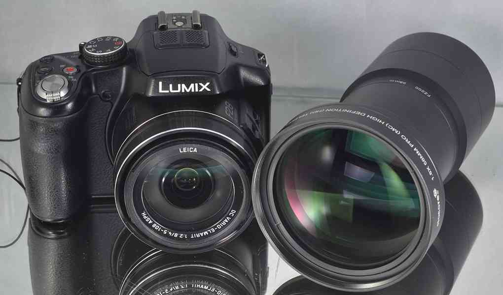 Panasonic Lumix DMC-FZ200 1.8xTelekonverter*brašna - foto 4