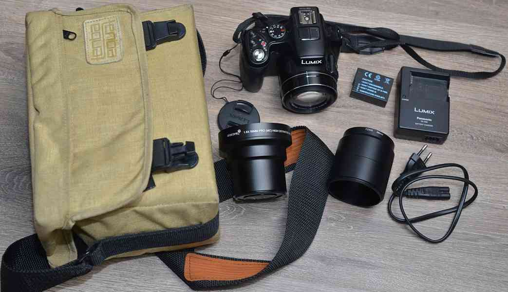 Panasonic Lumix DMC-FZ200 1.8xTelekonverter*brašna - foto 3