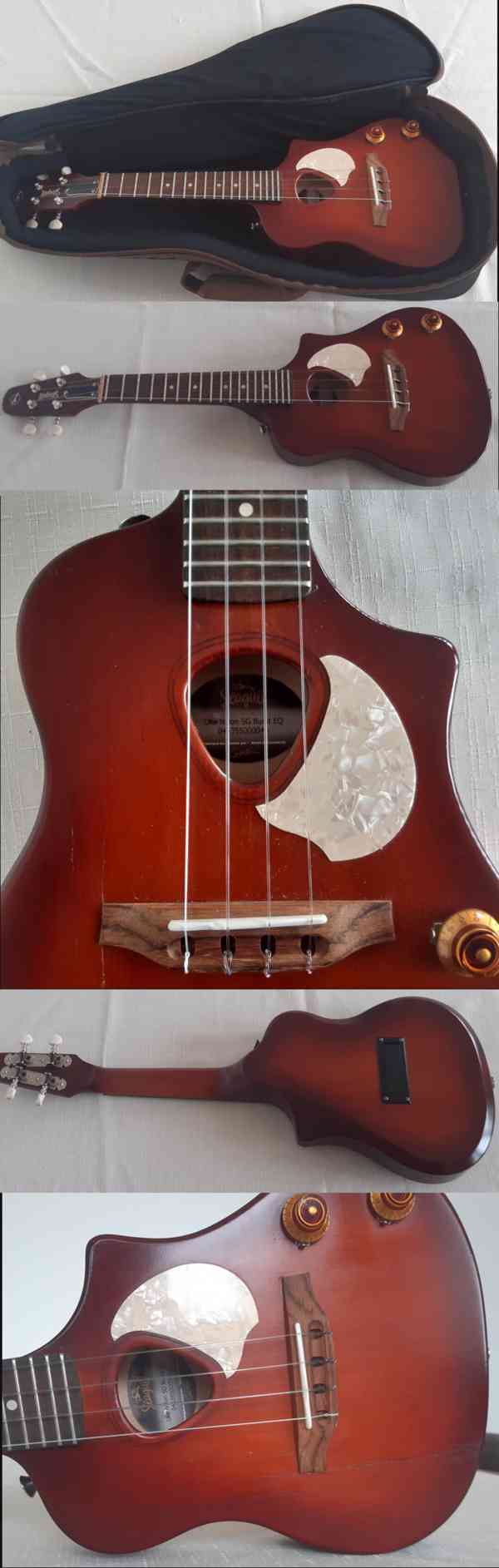      Elektroakustické ukulele Seagul - Uke Nylon SG Burst E  - foto 1