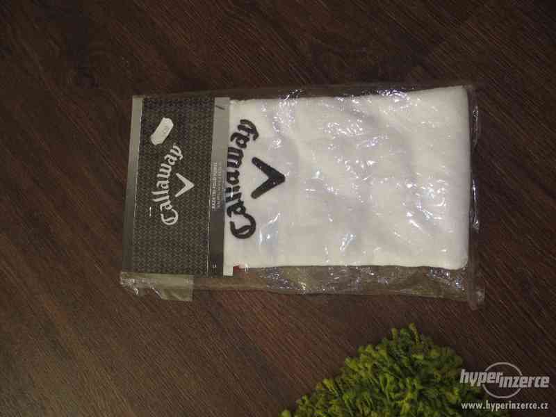 Nový golfový ručník CALLAWAY Razr X bílý - foto 1