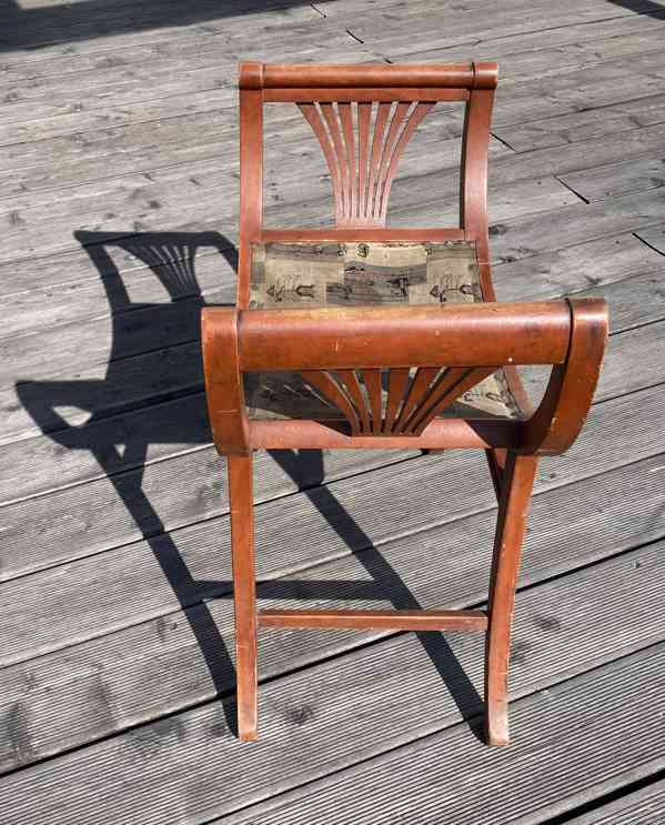 Secesní gondolová stolička, Gebrüder Thonet, Vídeň - foto 4