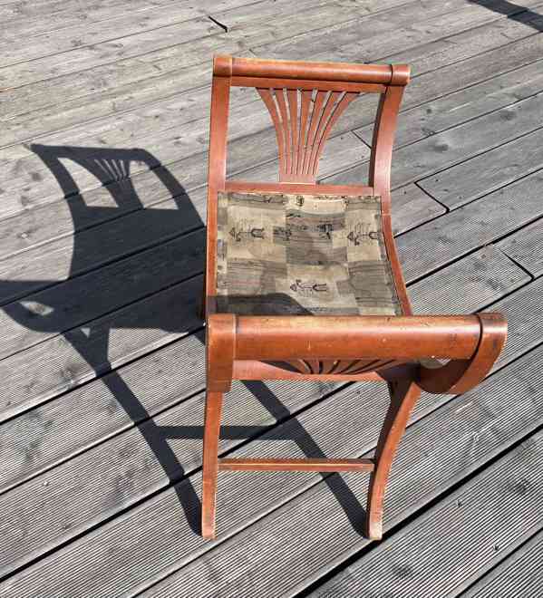 Secesní gondolová stolička, Gebrüder Thonet, Vídeň - foto 2