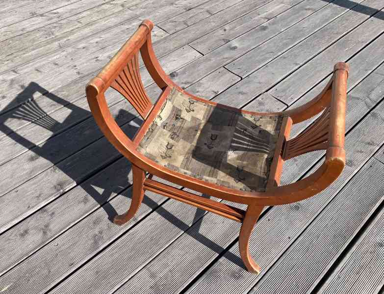 Secesní gondolová stolička, Gebrüder Thonet, Vídeň - foto 3