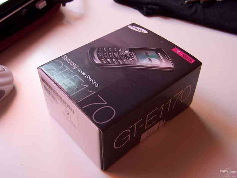 Levný telefon SAMSUNG GT E1170 Black - foto 1