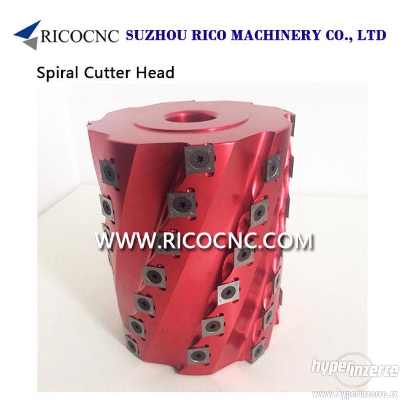 Indexable Spiral Cutter Head for Woodworking - foto 1