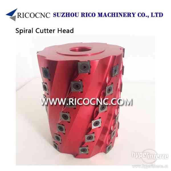 Indexable Spiral Cutter Head for Woodworking - foto 1