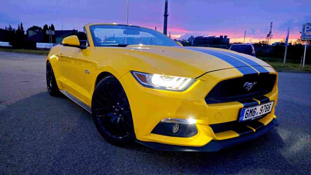Ford Mustang GT Cabriolet 727 hp s kompresorem, TOP STAV - foto 1