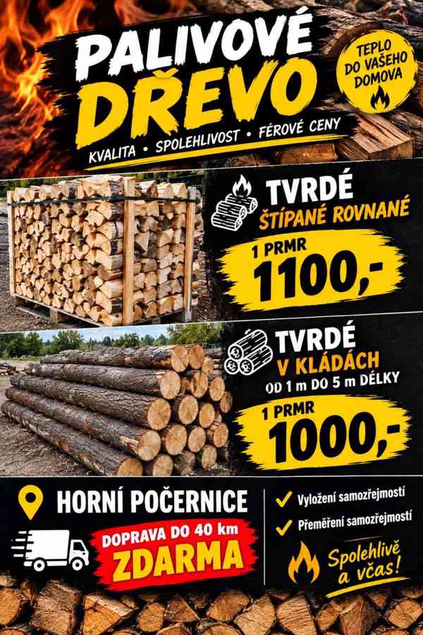 Palivové dřevo tvrdé  - foto 3