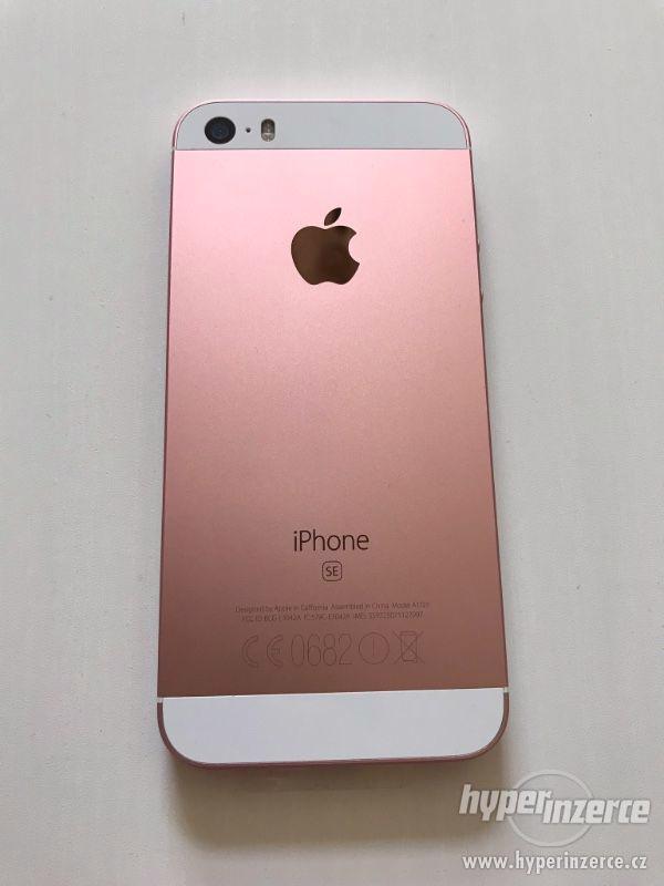 iPhone SE 16 GB Rose Gold v záruce - foto 2