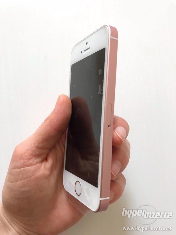 iPhone SE 16 GB Rose Gold v záruce - foto 3