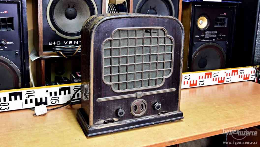 Telefunken Radiotechna 33W/L 1931-1932 elektronkové rádio - foto 1